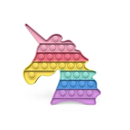 Pastel Unicorn Rainbow Popit