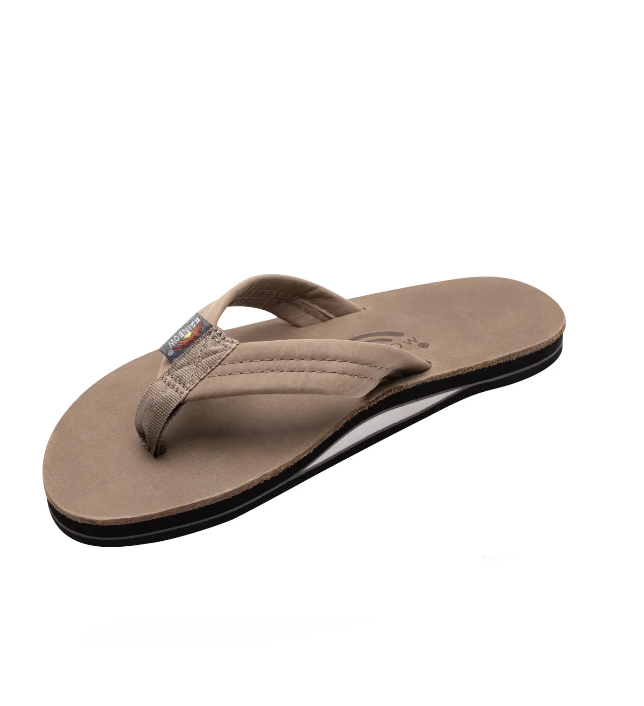 Premier Leather Single Layer Sandal Grey