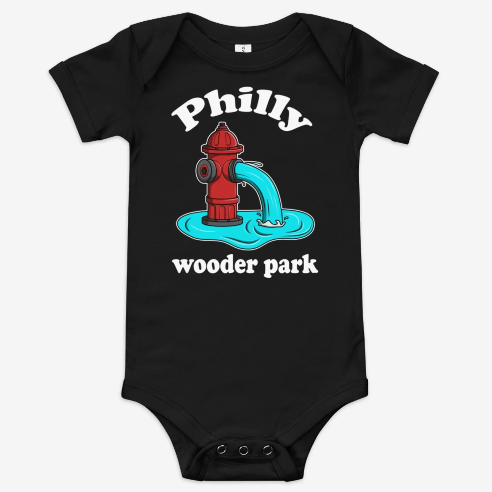 "Philly Wooder Park" Baby Onesie