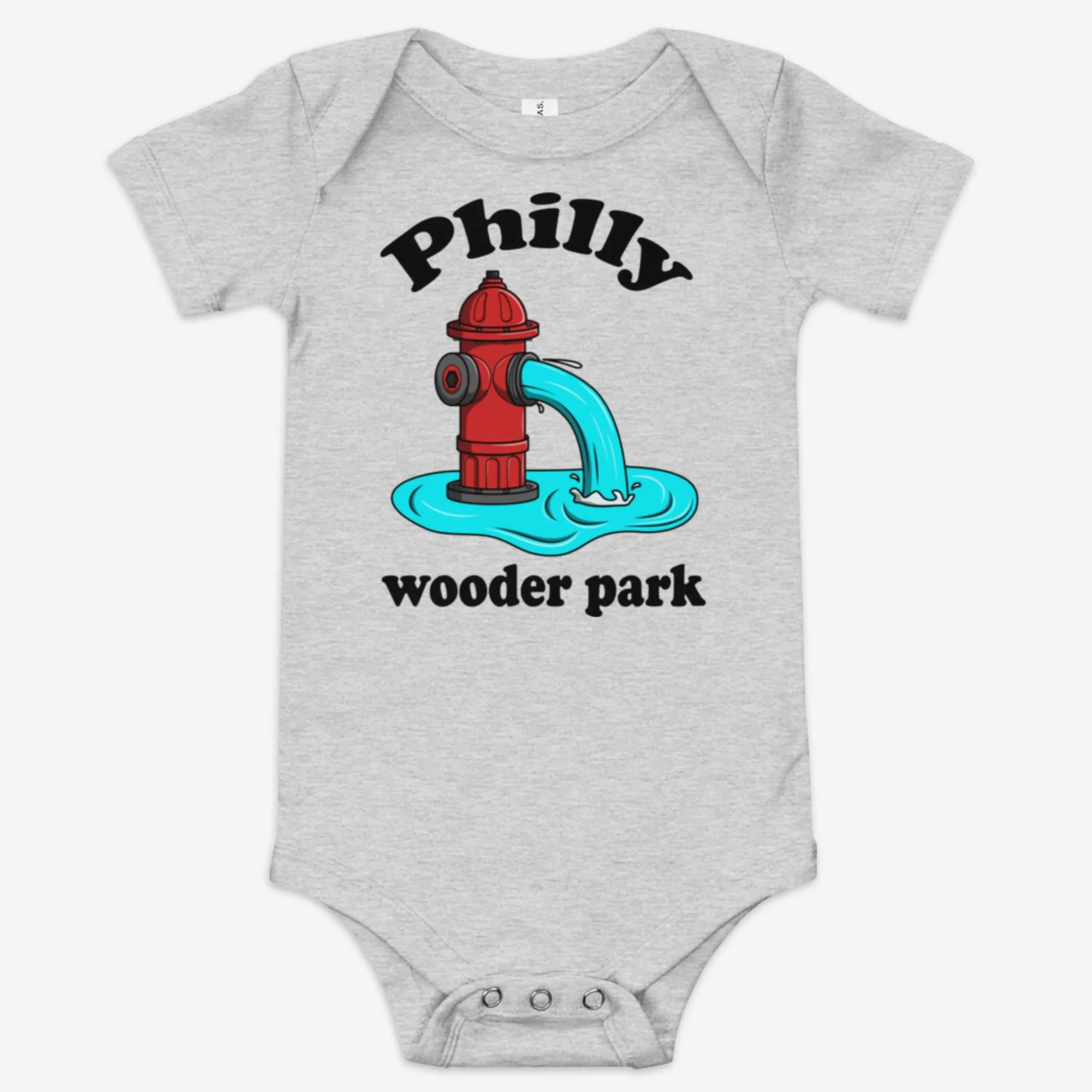 "Philly Wooder Park" Baby Onesie