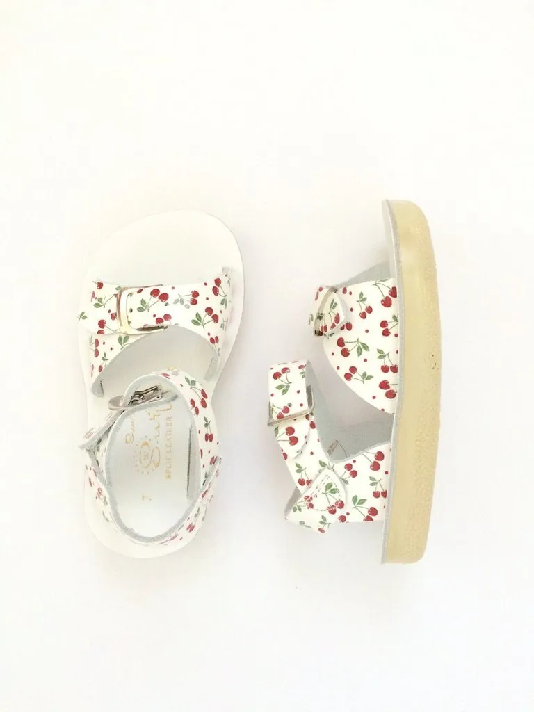 Sun San Surfer Sandals Saltwater Sandals - Cherry Print